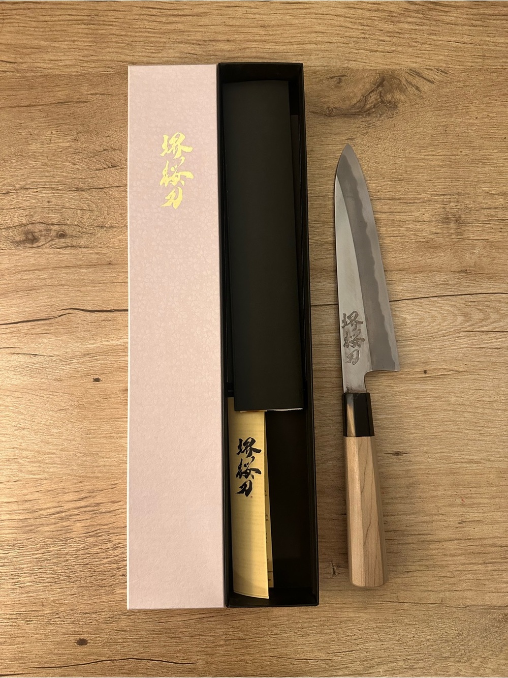 Authentic Sakai Sakura White 2 Japanese Chef's Knife (Gyuto) - 210mm